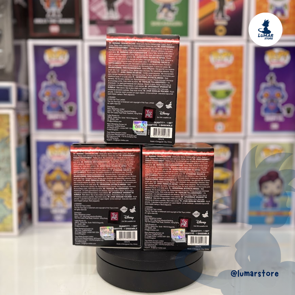 Figura Sorpresa Cosbi Star Wars: Dark Side Series (YuMe / Hot Toys)