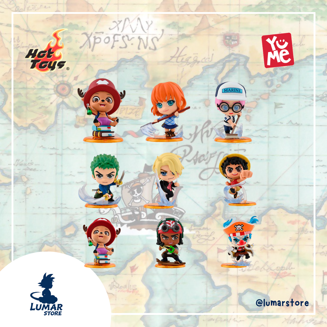 Figura Sorpresa: One Piece Cosbi Collection - Surtido Yu Me & Hot Toys