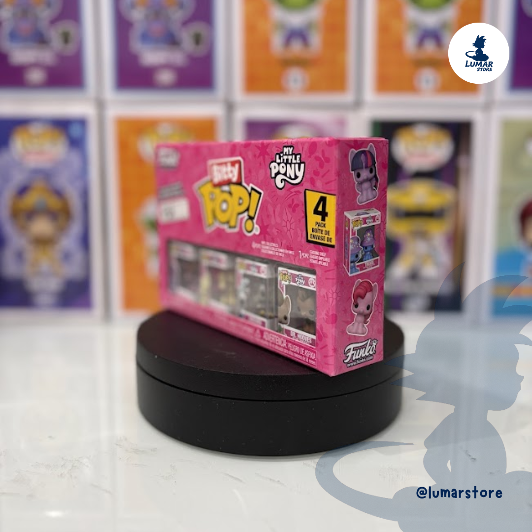 Funko Bitty POP! My Little Pony Series 1 – 4-Pack Micro Figuras con Expositores