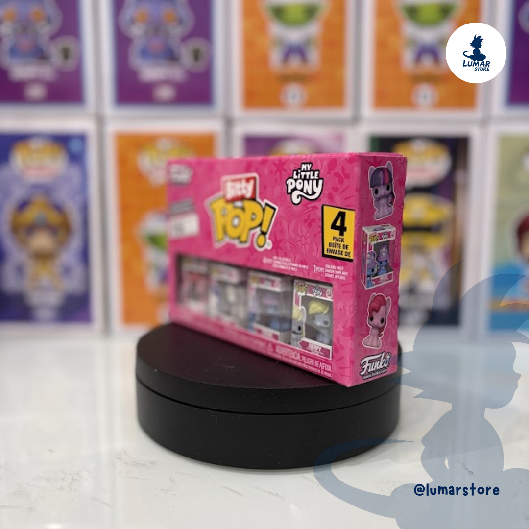 Funko Bitty POP! My Little Pony Series 2 – 4-Pack Micro Figuras con Expositores