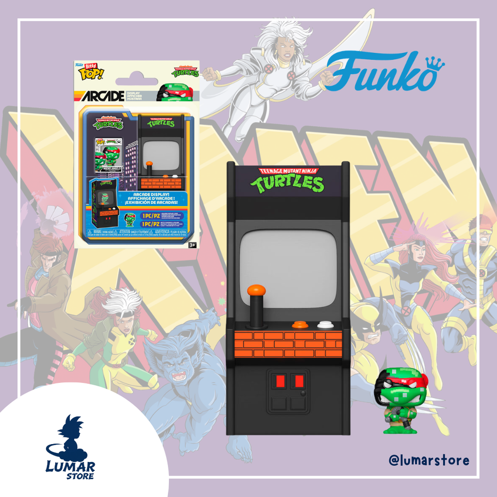 Funko Bitty POP!: TMNT Tortugas Ninja - Michelangelo Arcade Edition