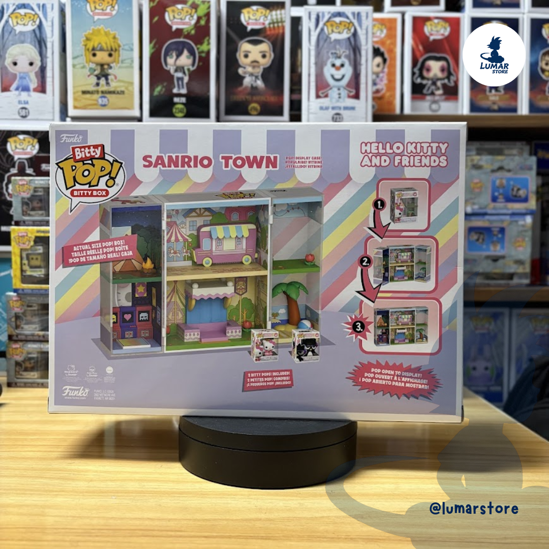 Funko Bitty Pop! Bitty Box Playset: Sanrio Town (Hello Kitty and Friends)