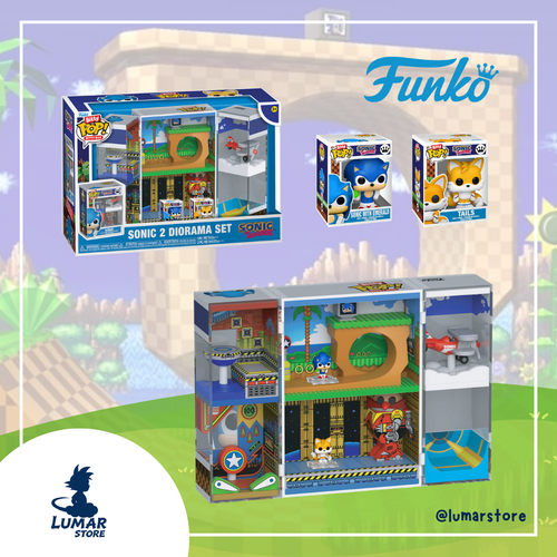 Funko Bitty Pop! Bitty Box Playset: Sonic 2 Diorama Set