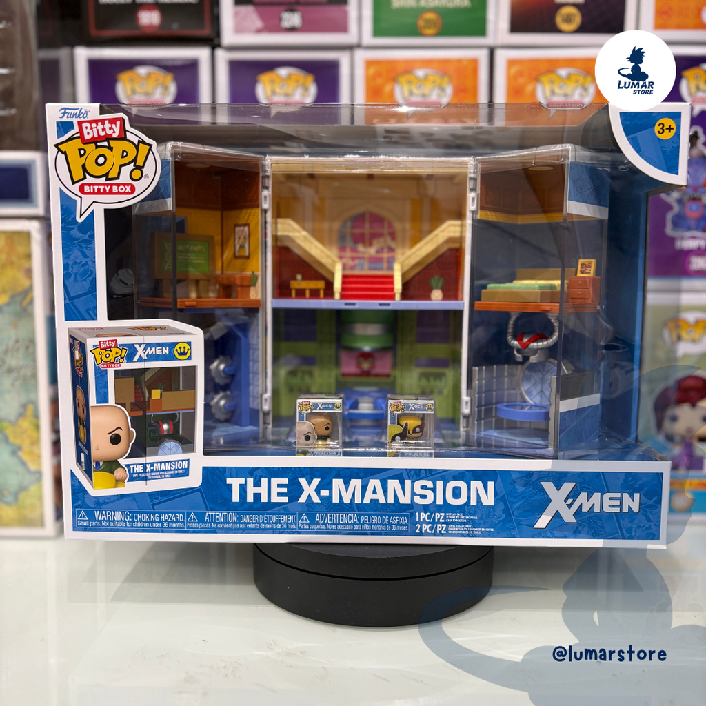 Funko Bitty Pop! Bitty Box: X-Men - The X-Mansion Diorama Play Set