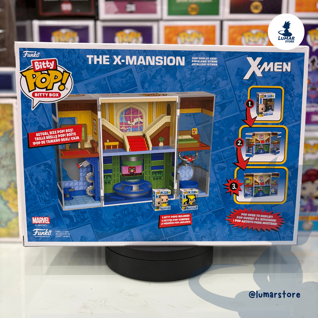 Funko Bitty Pop! Bitty Box: X-Men - The X-Mansion Diorama Play Set