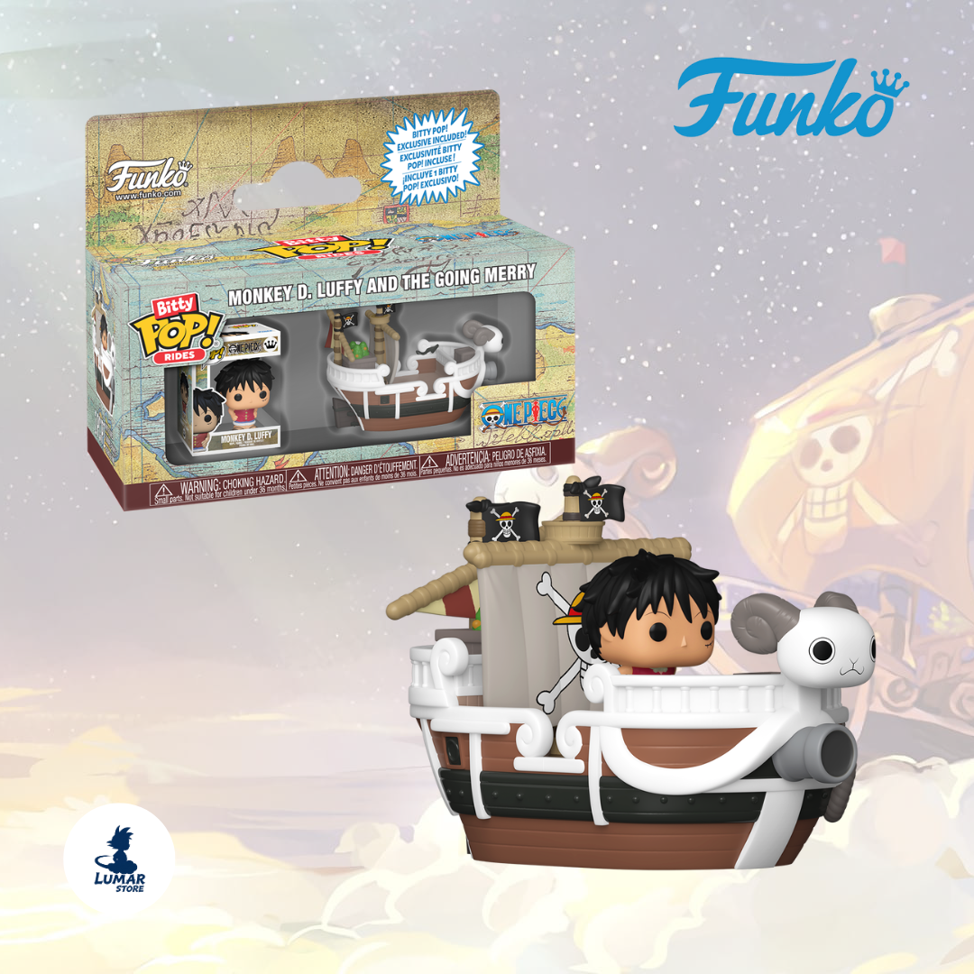 Funko Bitty Pop! Rides – Monkey D. Luffy & Going Merry | One Piece