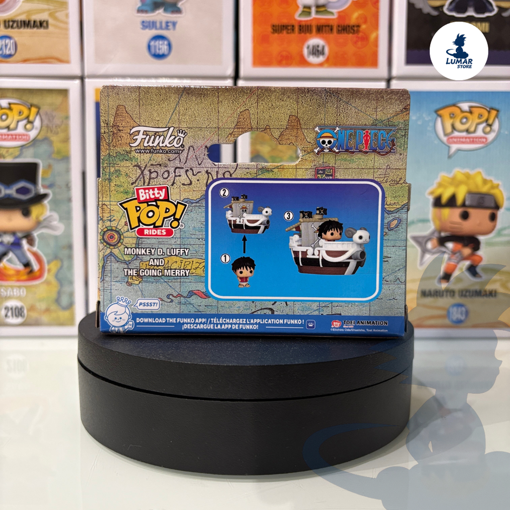 Funko Bitty Pop! Rides – Monkey D. Luffy & Going Merry | One Piece