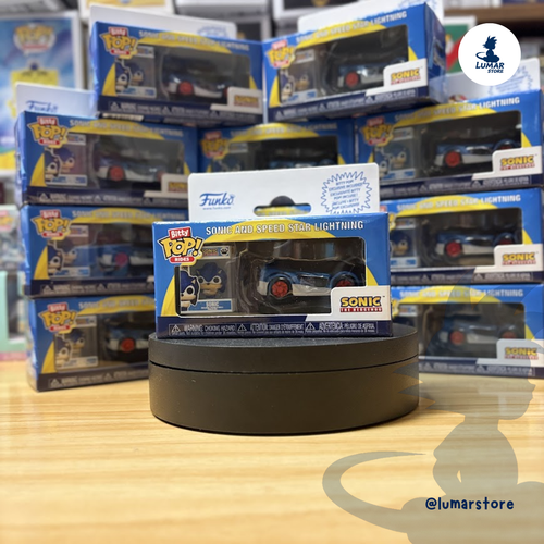 Funko Bitty Pop! Rides: Sonic the Hedgehog - Sonic and Speed Star Lightning (Mini Figure)
