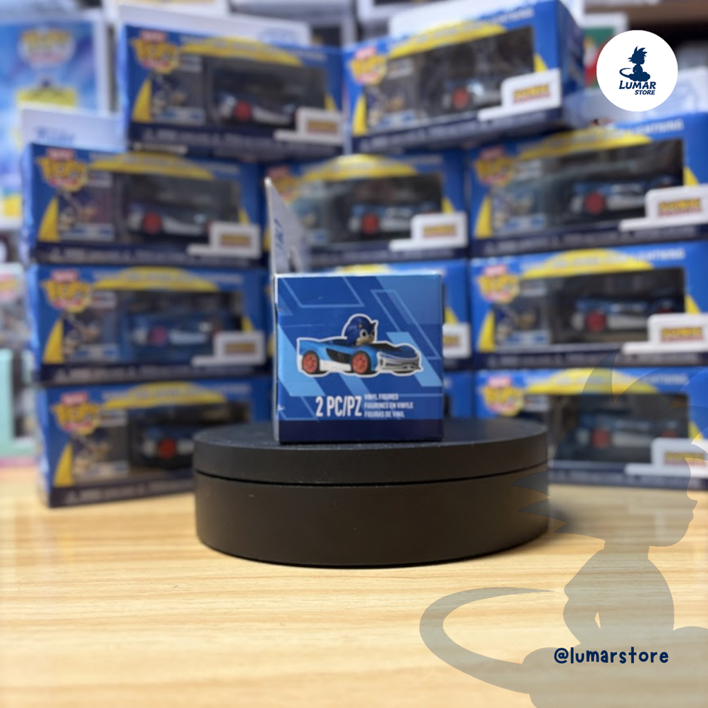 Funko Bitty Pop! Rides: Sonic the Hedgehog - Sonic and Speed Star Lightning (Mini Figure)