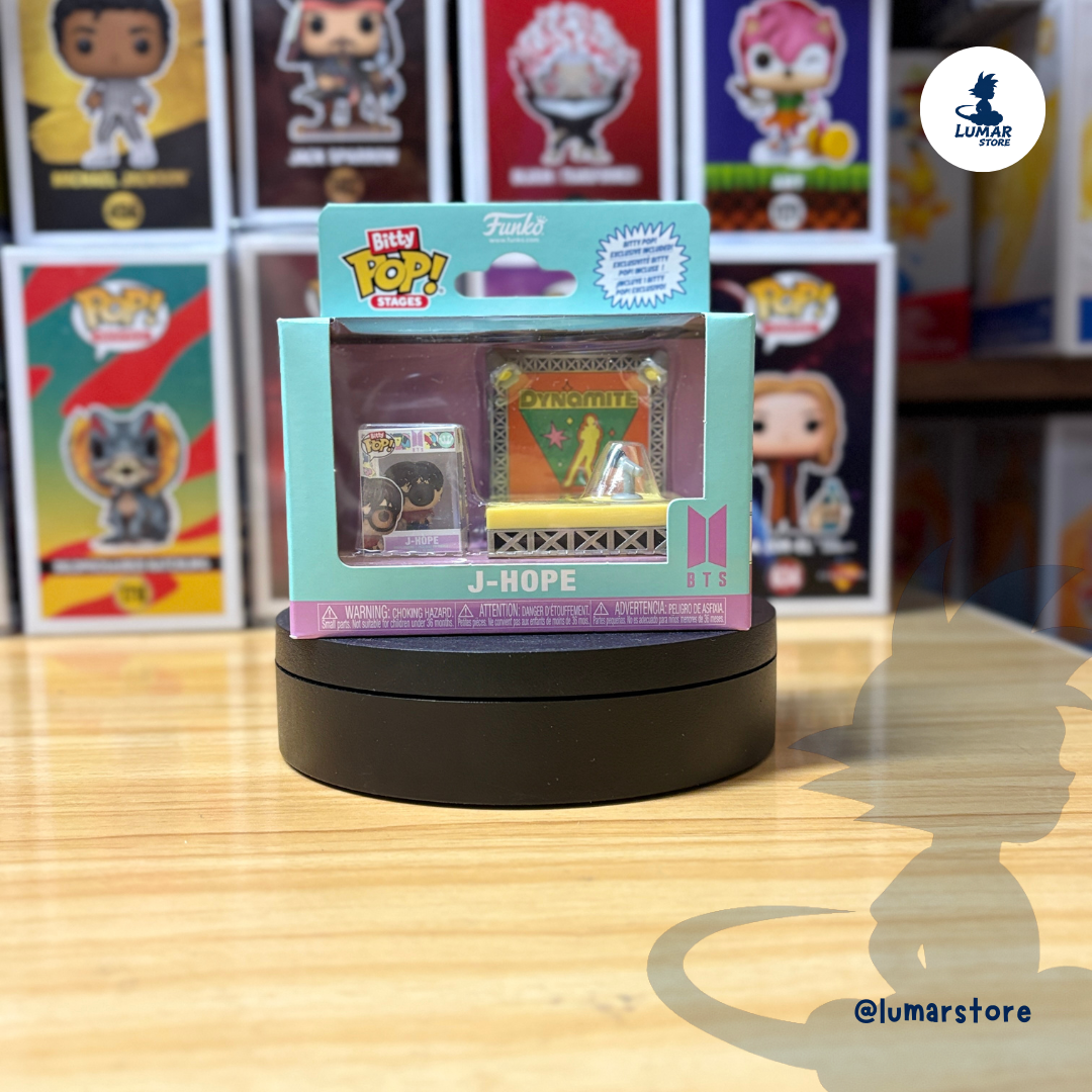 Funko Bitty Pop! Stages: BTS - J-Hope (Dynamite) Mini Diorama Pack