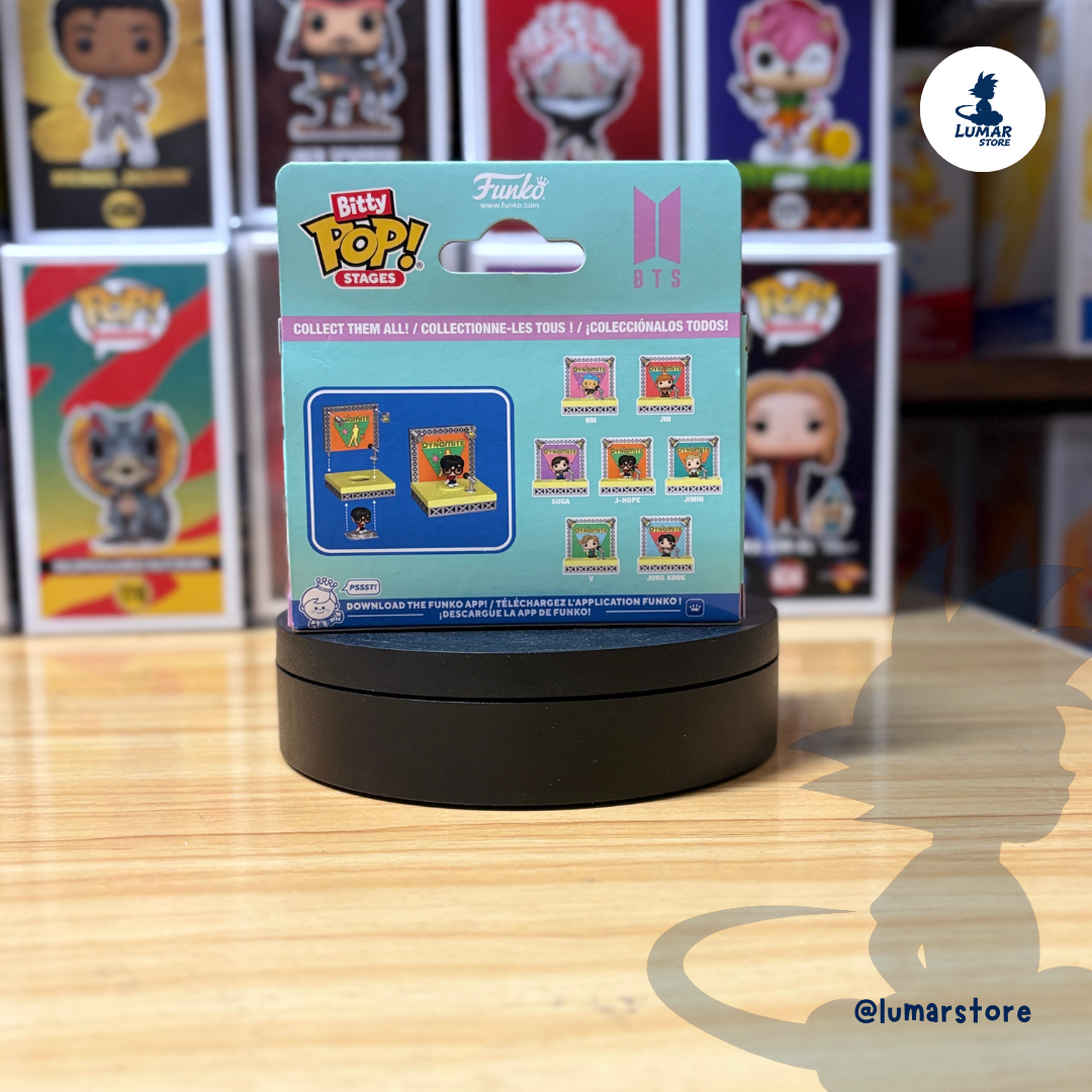 Funko Bitty Pop! Stages: BTS - J-Hope (Dynamite) Mini Diorama Pack