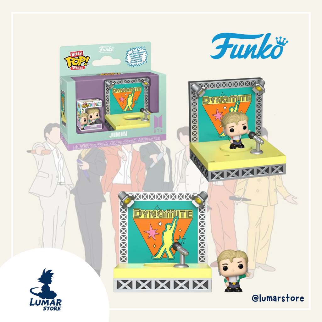 Funko Bitty Pop! Stages: BTS - Jimin (Dynamite) Mini Diorama Pack