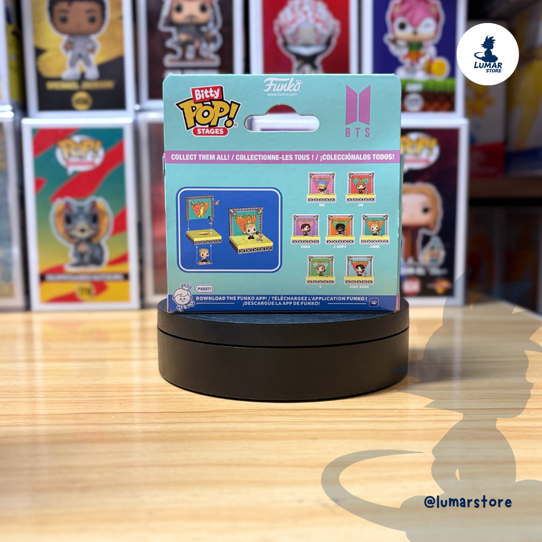 Funko Bitty Pop! Stages: BTS - Jimin (Dynamite) Mini Diorama Pack