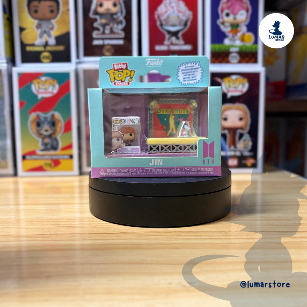 Funko Bitty Pop! Stages: BTS - Jin (Dynamite) Mini Diorama Pack