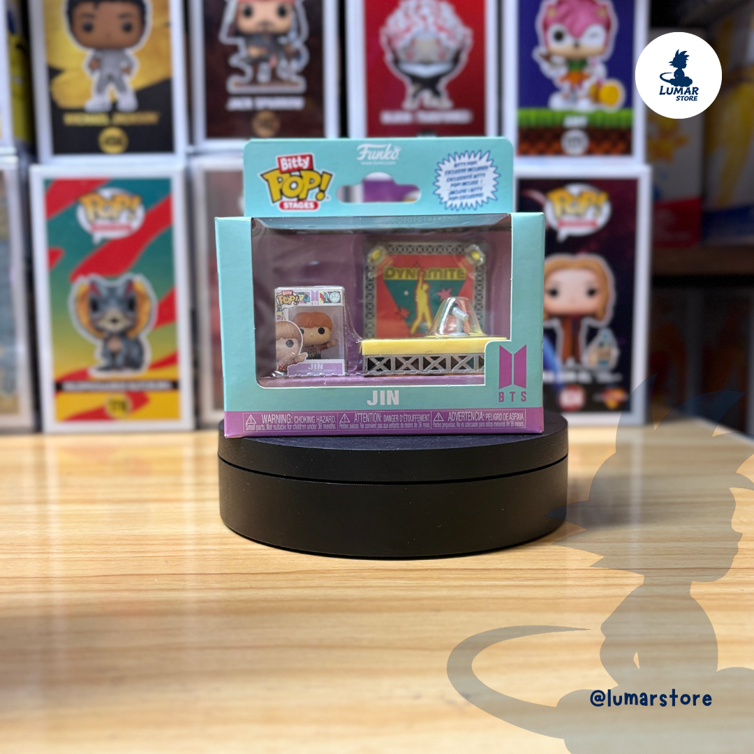 Funko Bitty Pop! Stages: BTS - Jin (Dynamite) Mini Diorama Pack