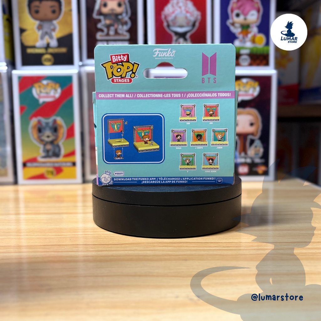 Funko Bitty Pop! Stages: BTS - Jin (Dynamite) Mini Diorama Pack