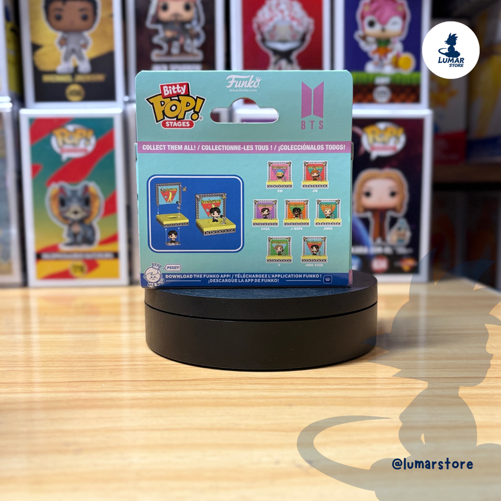 Funko Bitty Pop! Stages: BTS - Jung Kook (Dynamite) Mini Diorama Pack