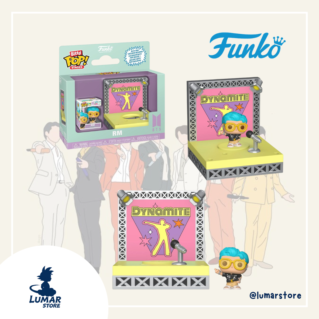 Funko Bitty Pop! Stages: BTS - RM (Dynamite) Mini Diorama Pack