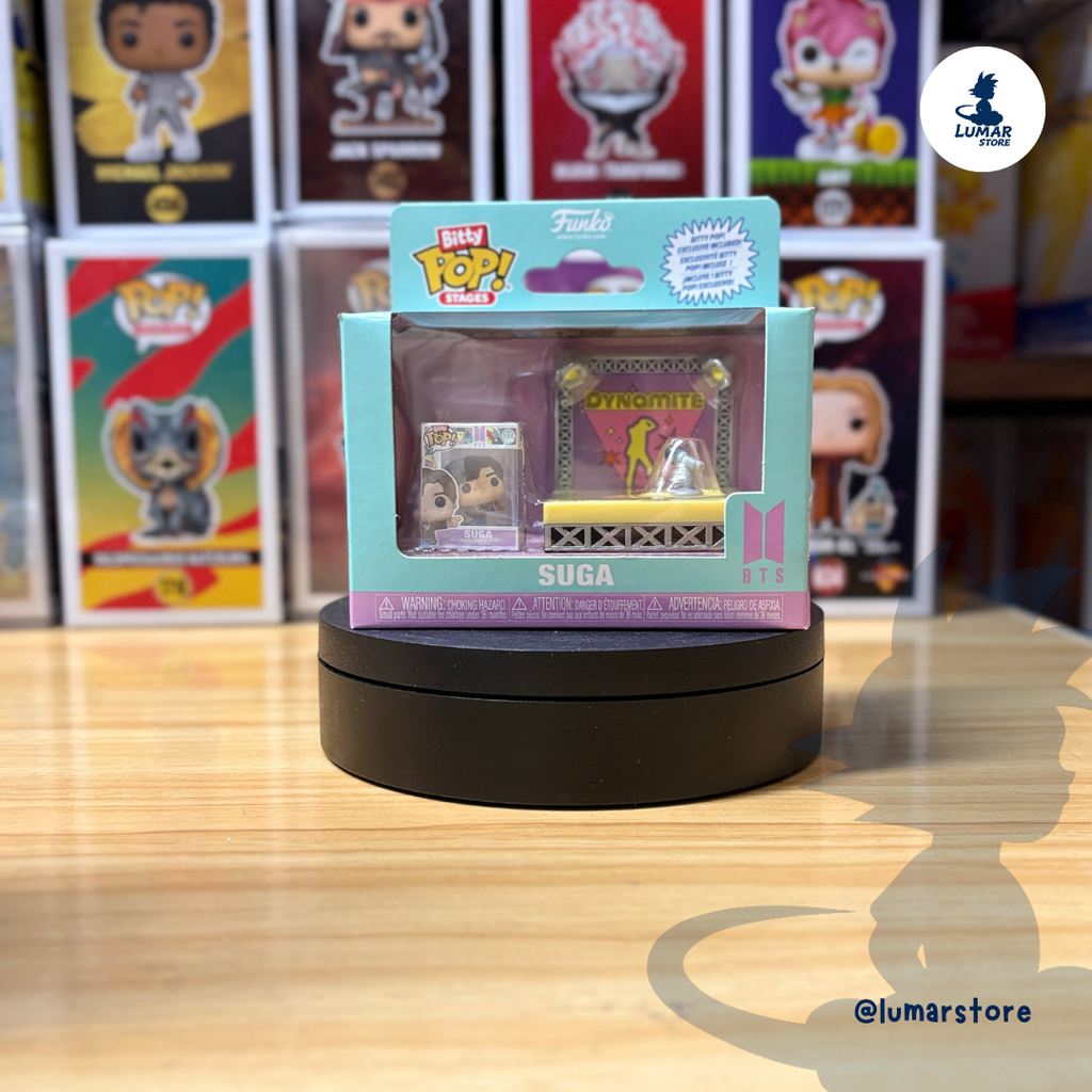 Funko Bitty Pop! Stages: BTS - Suga (Dynamite) Mini Diorama Pack