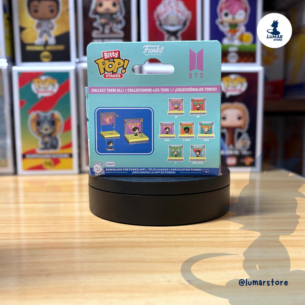Funko Bitty Pop! Stages: BTS - Suga (Dynamite) Mini Diorama Pack