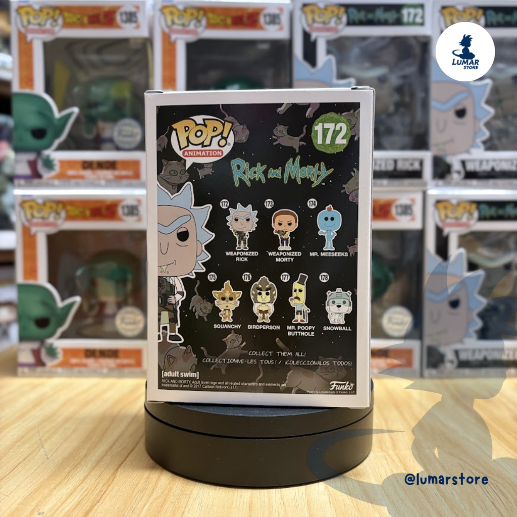 Funko POP! Animation #172: Weaponized Rick (Rick and Morty)