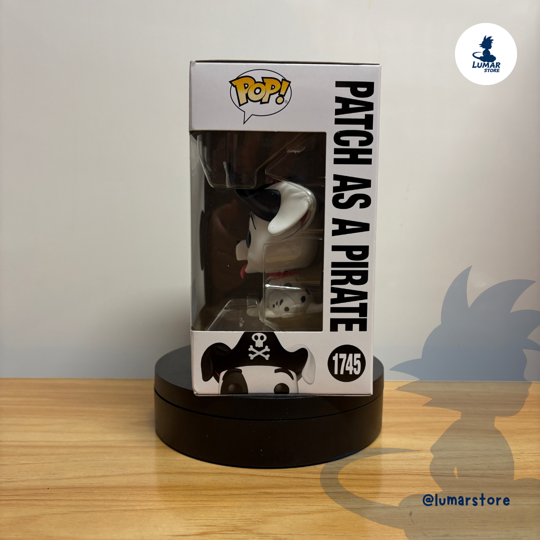 Funko POP! 1745 - Patch as a Pirate | Disney: 101 Dálmatas