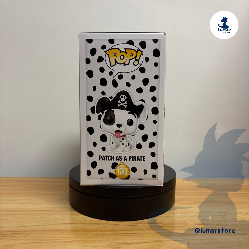 Funko POP! 1745 - Patch as a Pirate | Disney: 101 Dálmatas