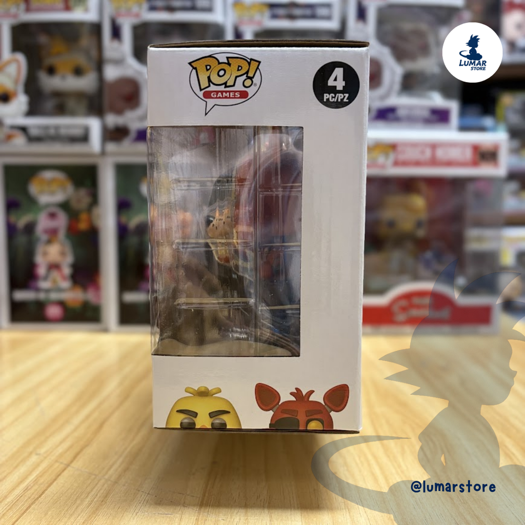 Funko POP! 4-Pack Five Nights at Freddy's: Freddy, Bonnie, Chica & Foxy