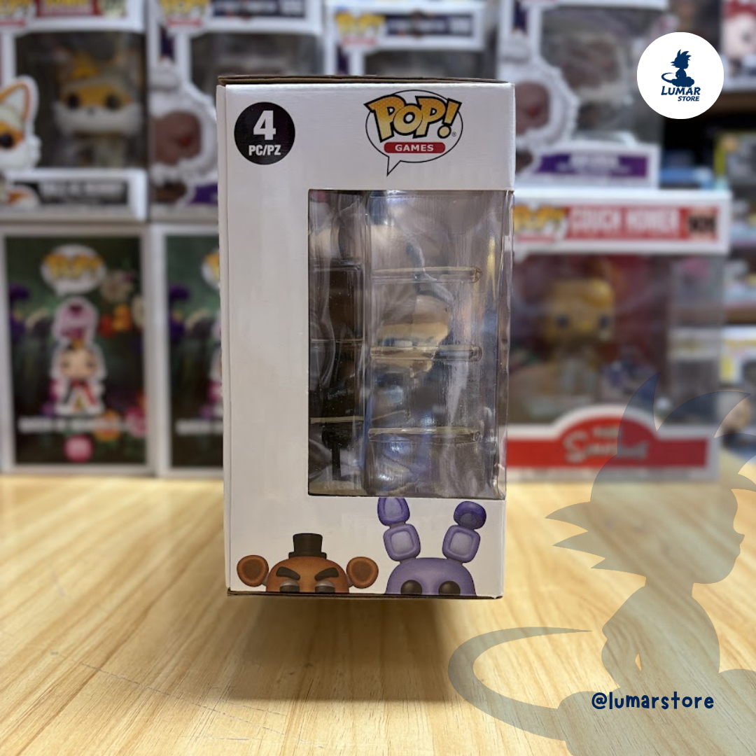 Funko POP! 4-Pack Five Nights at Freddy's: Freddy, Bonnie, Chica & Foxy