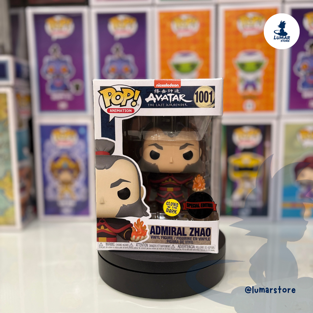 Funko POP! Animation 1001 - Admiral Zhao Glow in the Dark | Avatar The Last Airbender