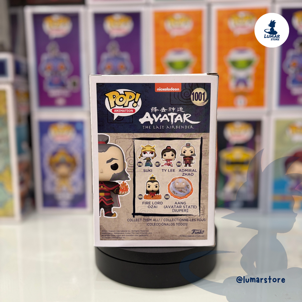 Funko POP! Animation 1001 - Admiral Zhao Glow in the Dark | Avatar The Last Airbender