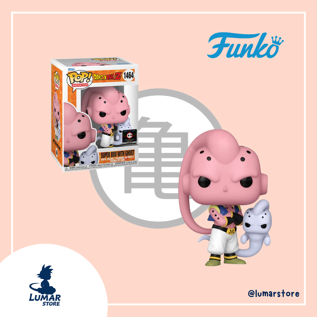 Funko POP! Animation #1464 Dragon Ball Z – Super Buu with Ghost Chalice Collectibles Exclusive 9cm