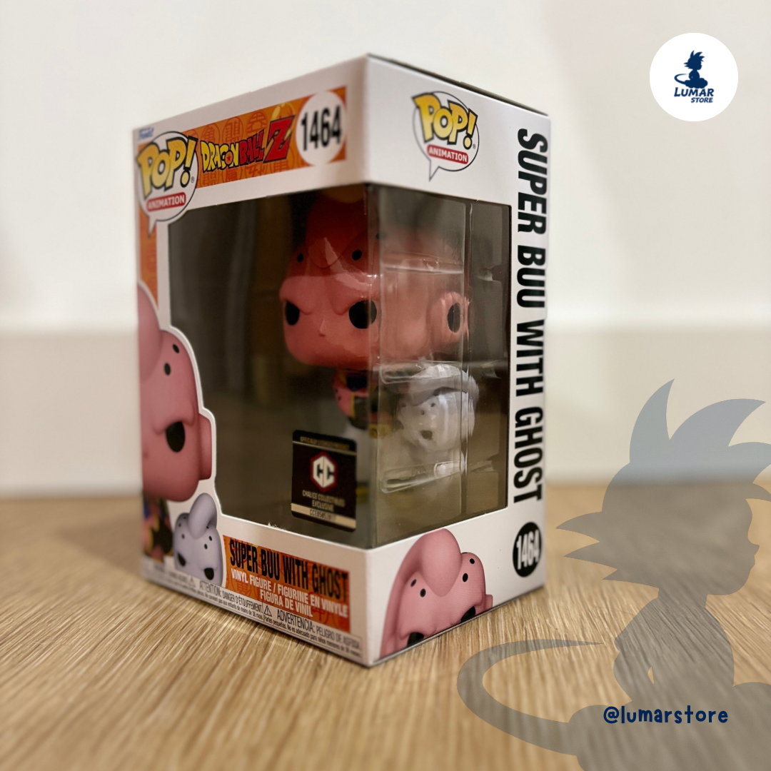Funko POP! Animation #1464 Dragon Ball Z – Super Buu with Ghost Chalice Collectibles Exclusive 9cm