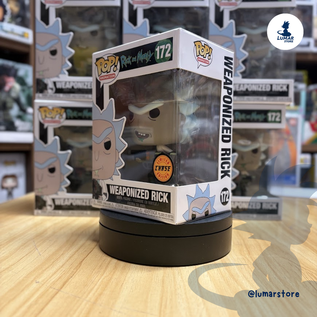 Funko POP! Animation #172: Weaponized Rick (Chase Variant) (Rick and Morty)