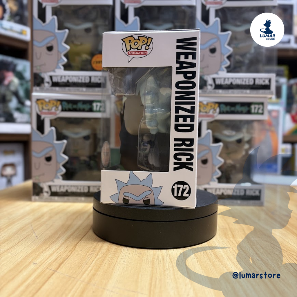 Funko POP! Animation #172: Weaponized Rick (Chase Variant) (Rick and Morty)
