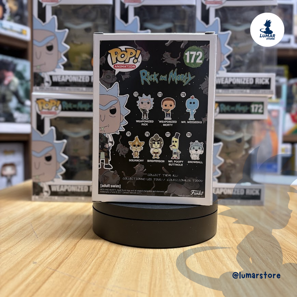 Funko POP! Animation #172: Weaponized Rick (Chase Variant) (Rick and Morty)