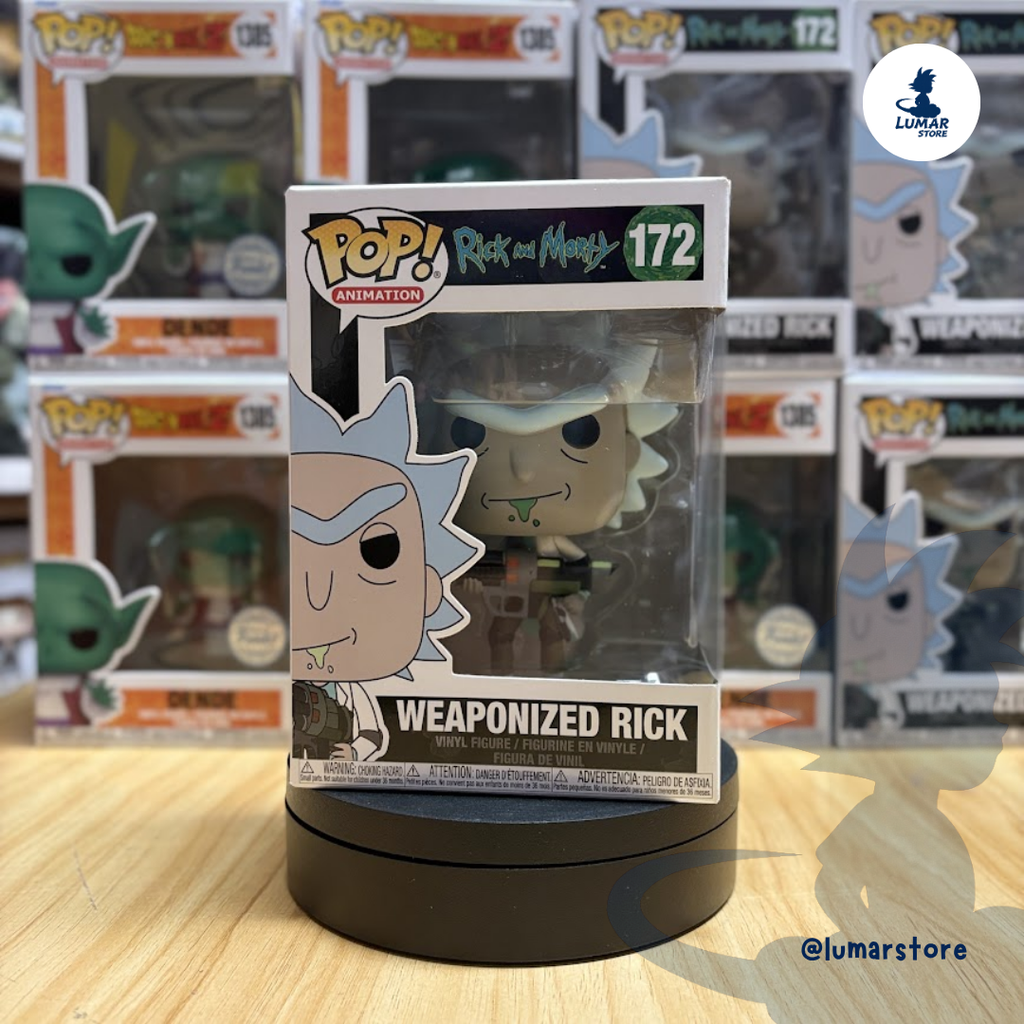 Funko POP! Animation #172: Weaponized Rick (Rick and Morty)