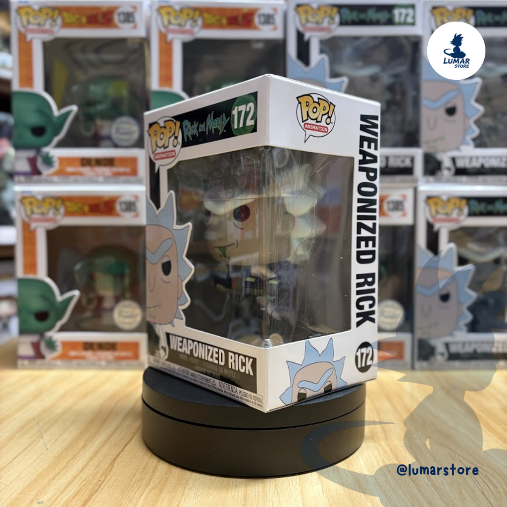 Funko POP! Animation #172: Weaponized Rick (Rick and Morty)