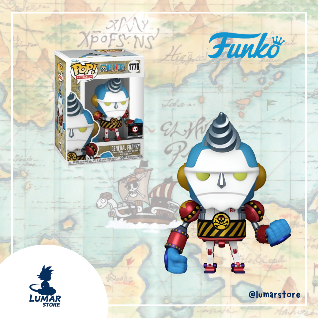 Funko POP! Animation 1776 - General Franky [Chalice Collectibles Exclusive] | One Piece
