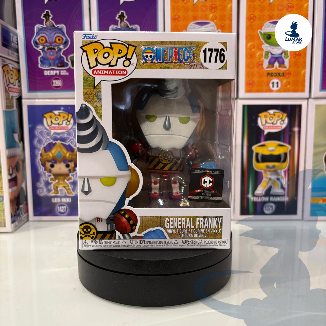 Funko POP! Animation 1776 - General Franky [Chalice Collectibles Exclusive] | One Piece