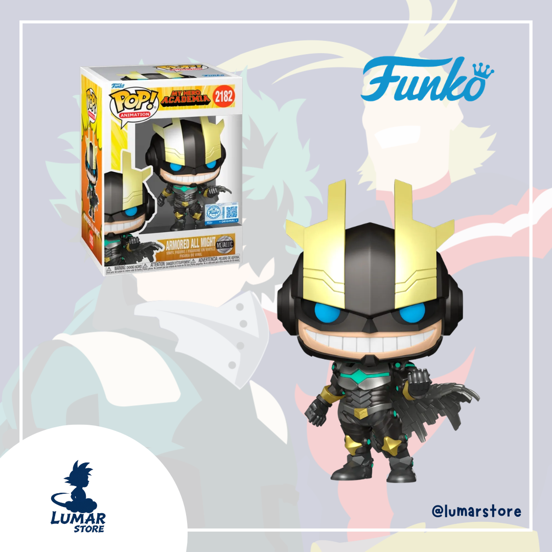 Funko POP! Animation 2182 - Armored All Might | My Hero Academia