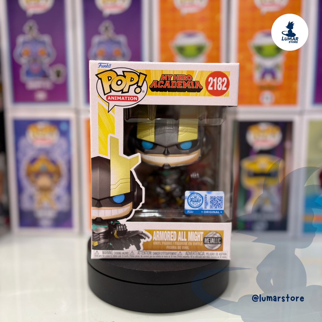 Funko POP! Animation 2182 - Armored All Might | My Hero Academia
