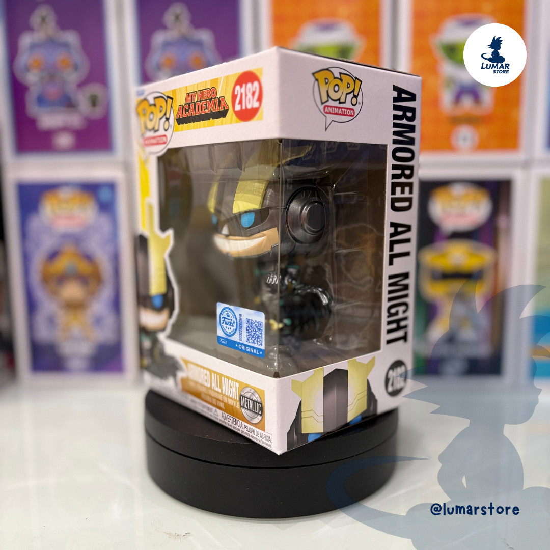 Funko POP! Animation 2182 - Armored All Might | My Hero Academia