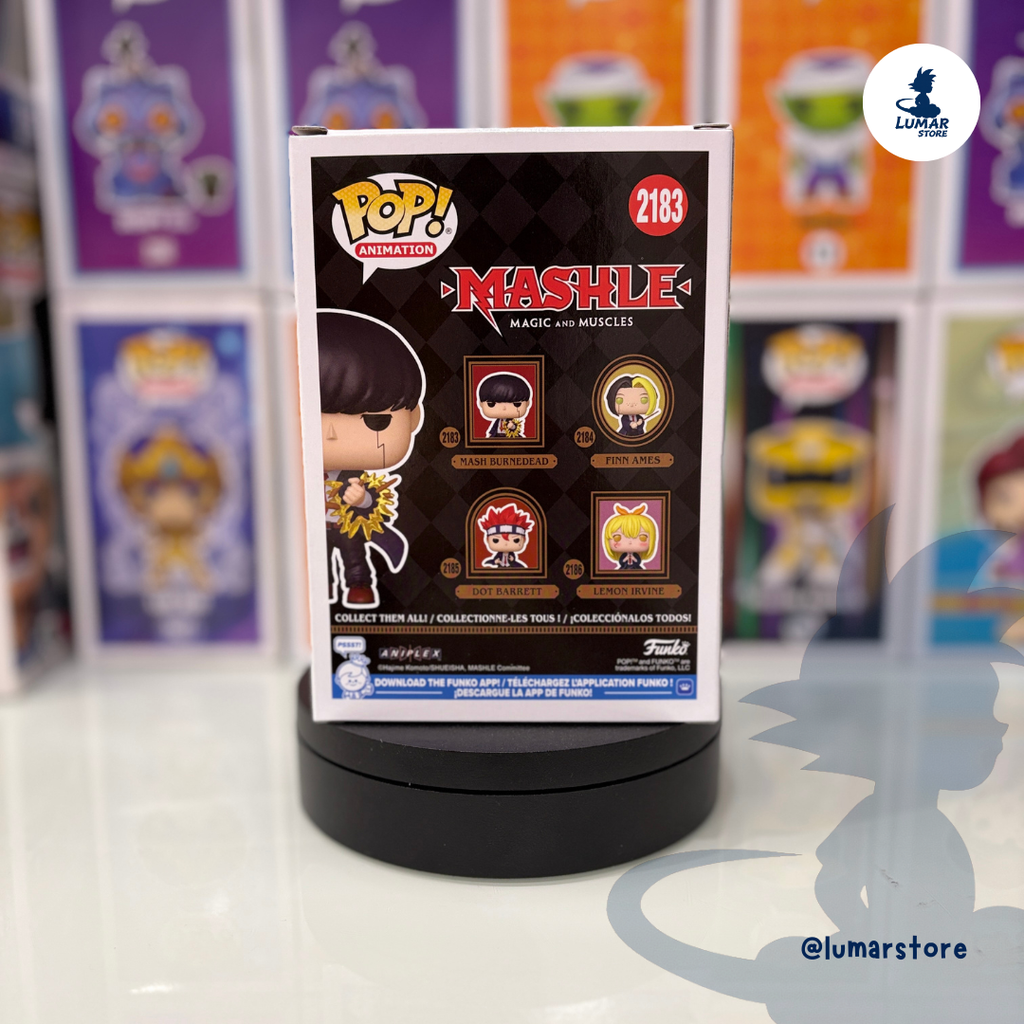 Funko POP! Animation 2183 - Mash Burnedead | Mashle