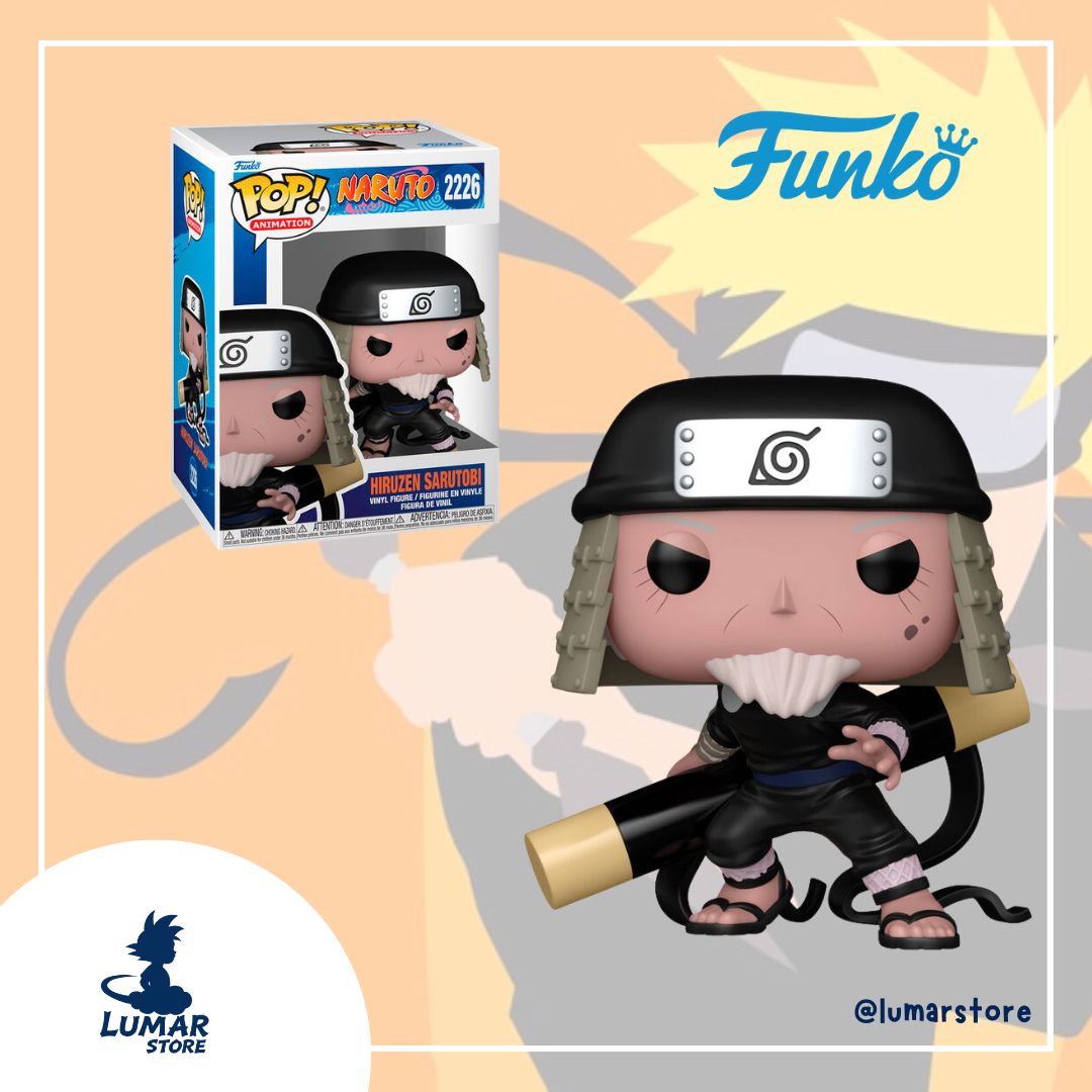 Funko POP! Animation 2226 - Hiruzen Sarutobi (Tercer Hokage) | Naruto