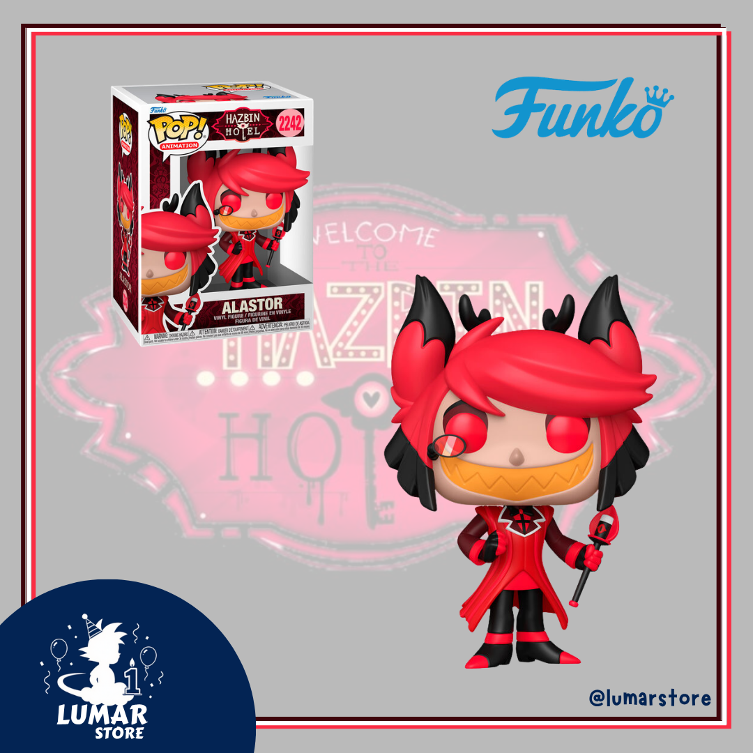Funko POP! Animation #2242 Hazbin Hotel – Alastor (Radio Demon) 9cm