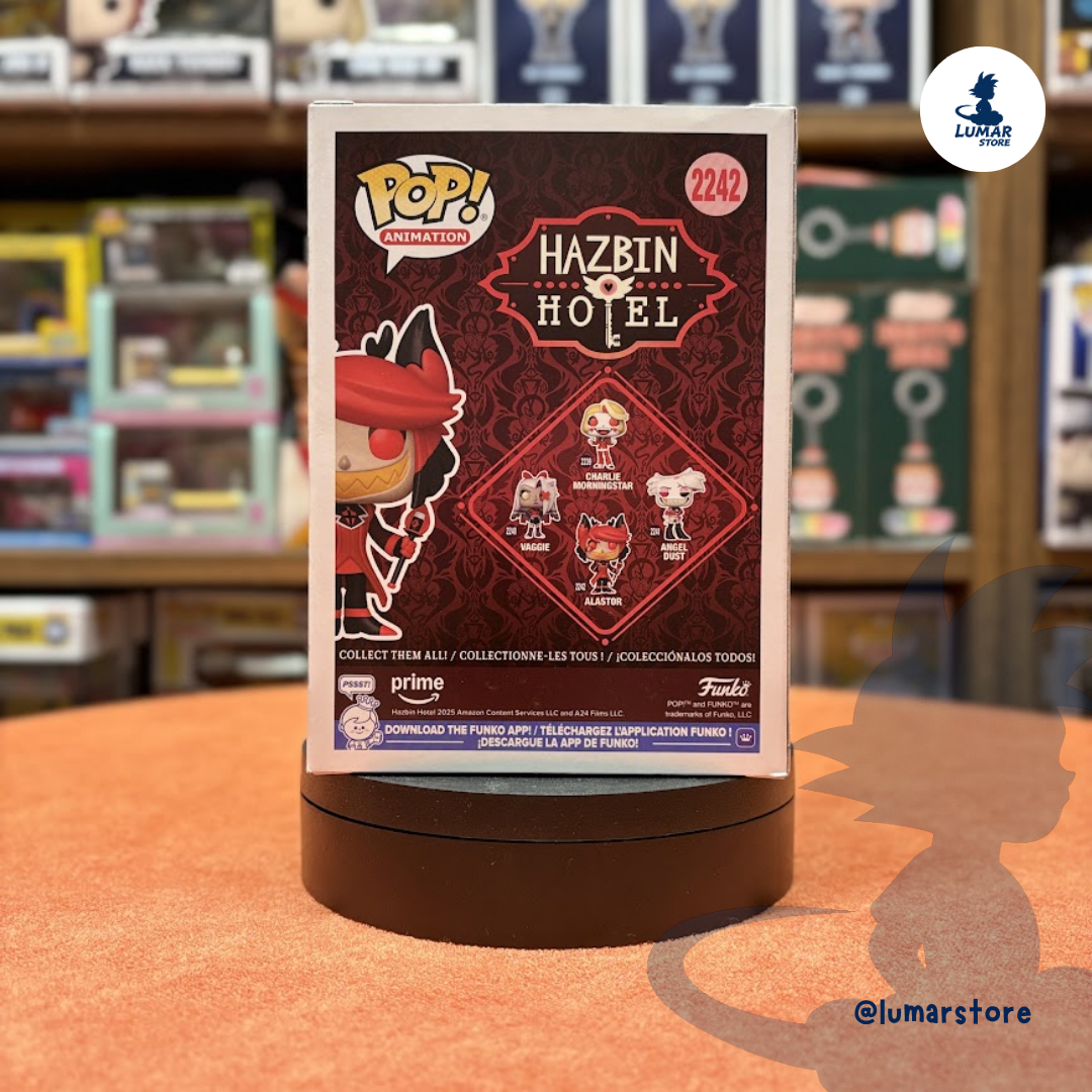 Funko POP! Animation #2242 Hazbin Hotel – Alastor (Radio Demon) 9cm