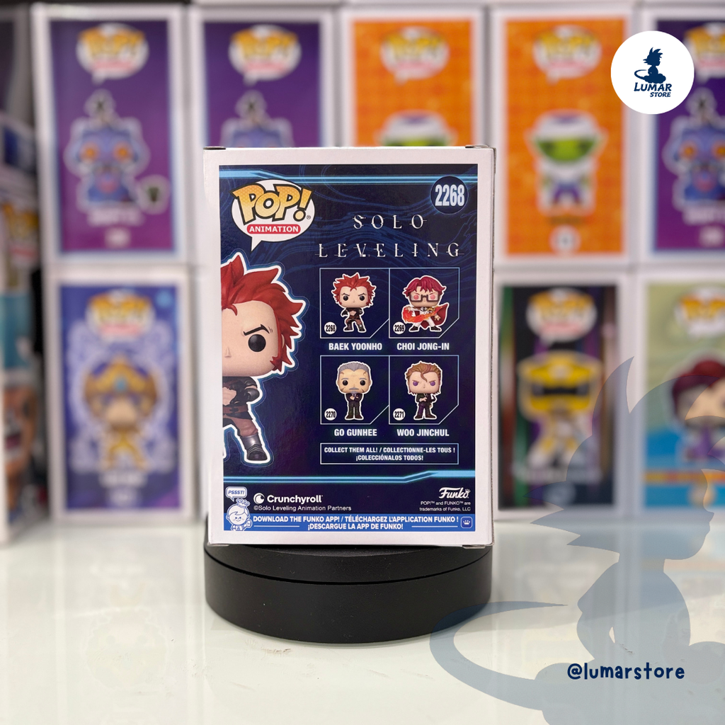 Funko POP! Animation 2268 - Baek Yoonho | Solo Leveling
