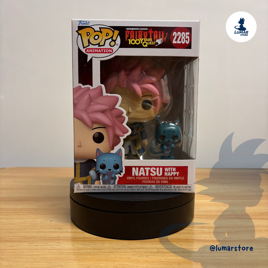 Funko POP! Animation 2285 - Natsu with Happy | Fairy Tail 100 Years Quest