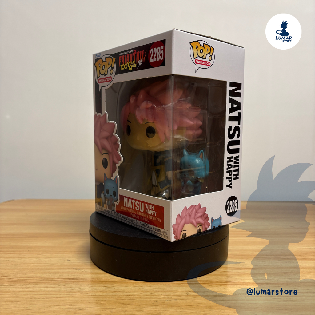 Funko POP! Animation 2285 - Natsu with Happy | Fairy Tail 100 Years Quest